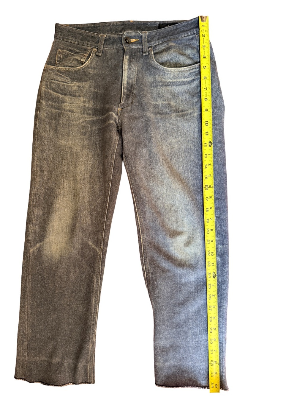 Rag & Bone Light Blue Wide-Leg Denim Jeans 28 - Picture 5 of 10